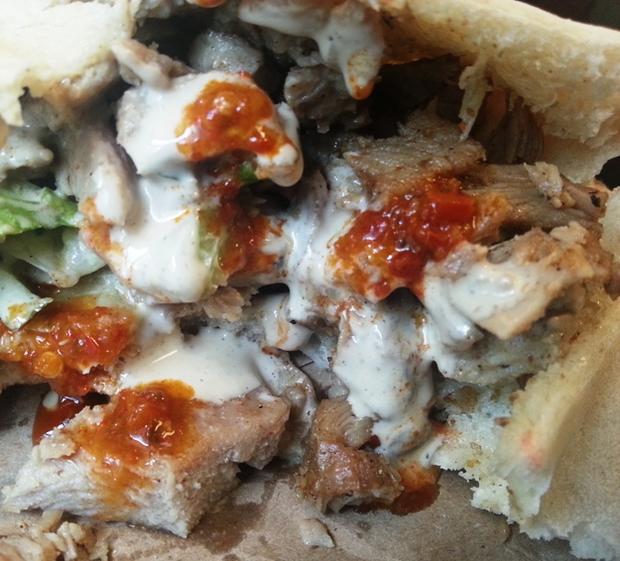 Chicken Shawarma From The Sandwich Factory 