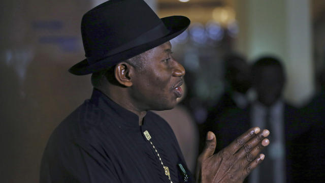 Nigerian President Goodluck Jonathan 