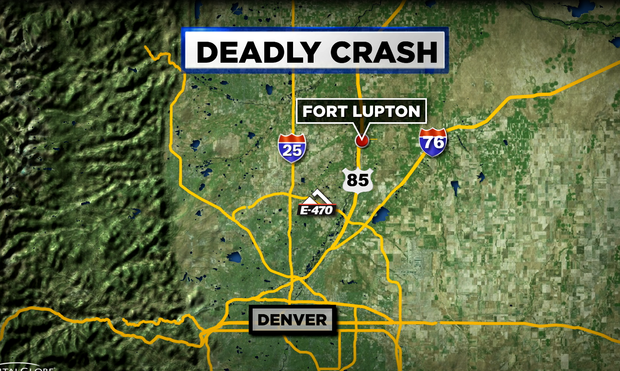 Fort Lupton Crash Map 