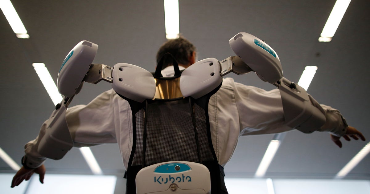 Bionic devices turn humans into superstrong workers - CBS News