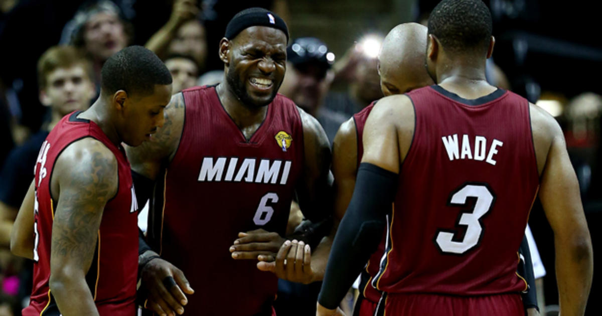 Miami Heat star LeBron James blames new jerseys for San Antonio Spurs  defeat