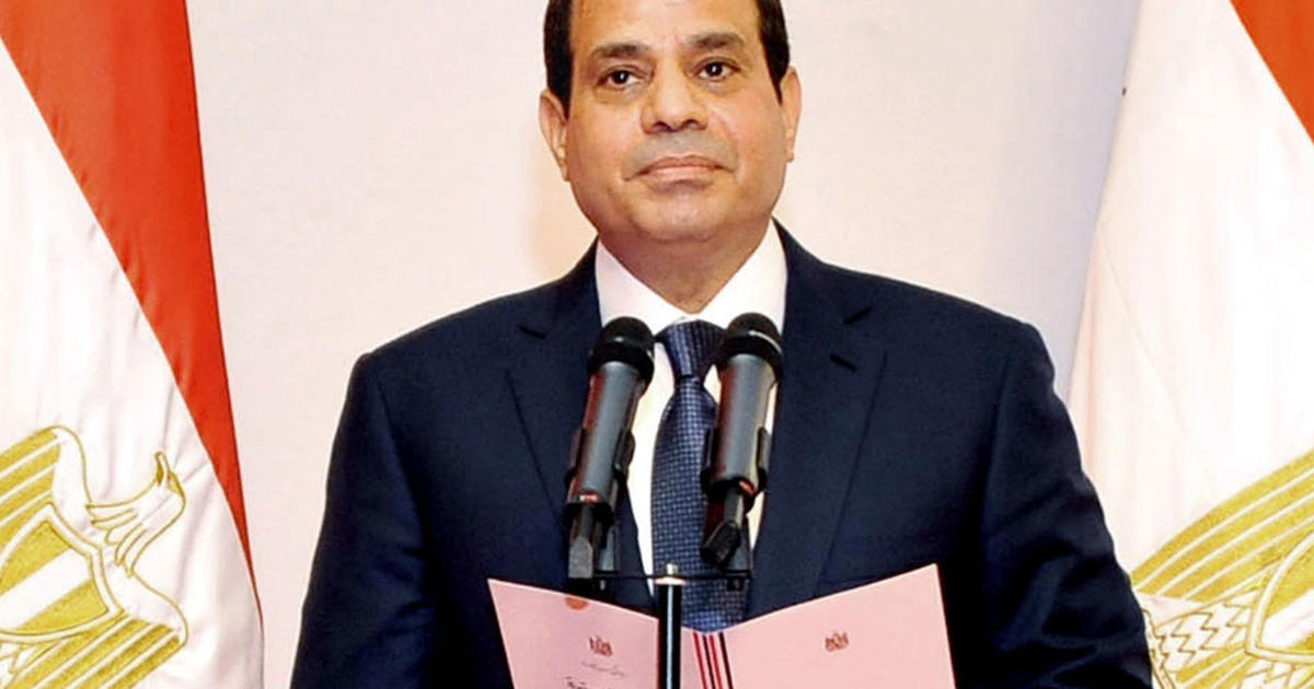 New Egypt president sworn in, calls for stability CBS News
