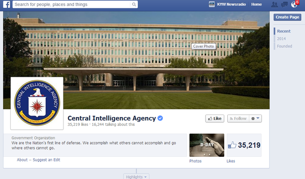 CIA FB screenshot 