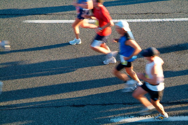 Runners marathon charity run walk 