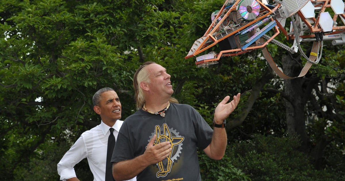Obama inventors, electric giraffe to the White House CBS News