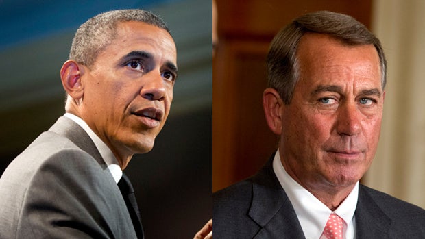 Obama Boehner conflict 