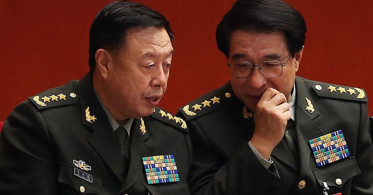 China Corruption Crackdown Snares Former Top Military Figure - CBS News