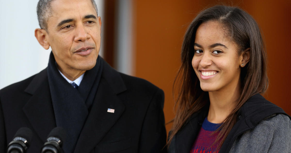 Malia Obama Pussy - As Malia Obama celebrates Sweet 16, a look at White House teenagers - CBS  News