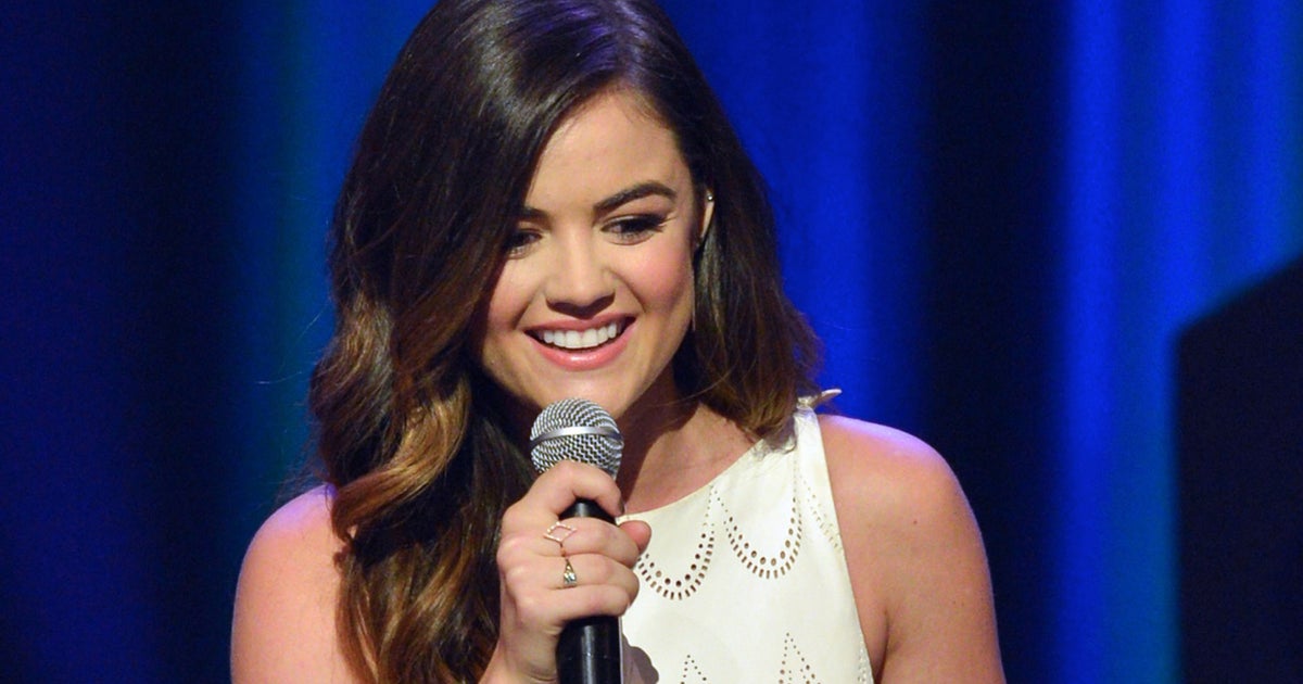 Lucy Hale recalls "awkward" audition for "Fifty Shades of Grey" CBS News