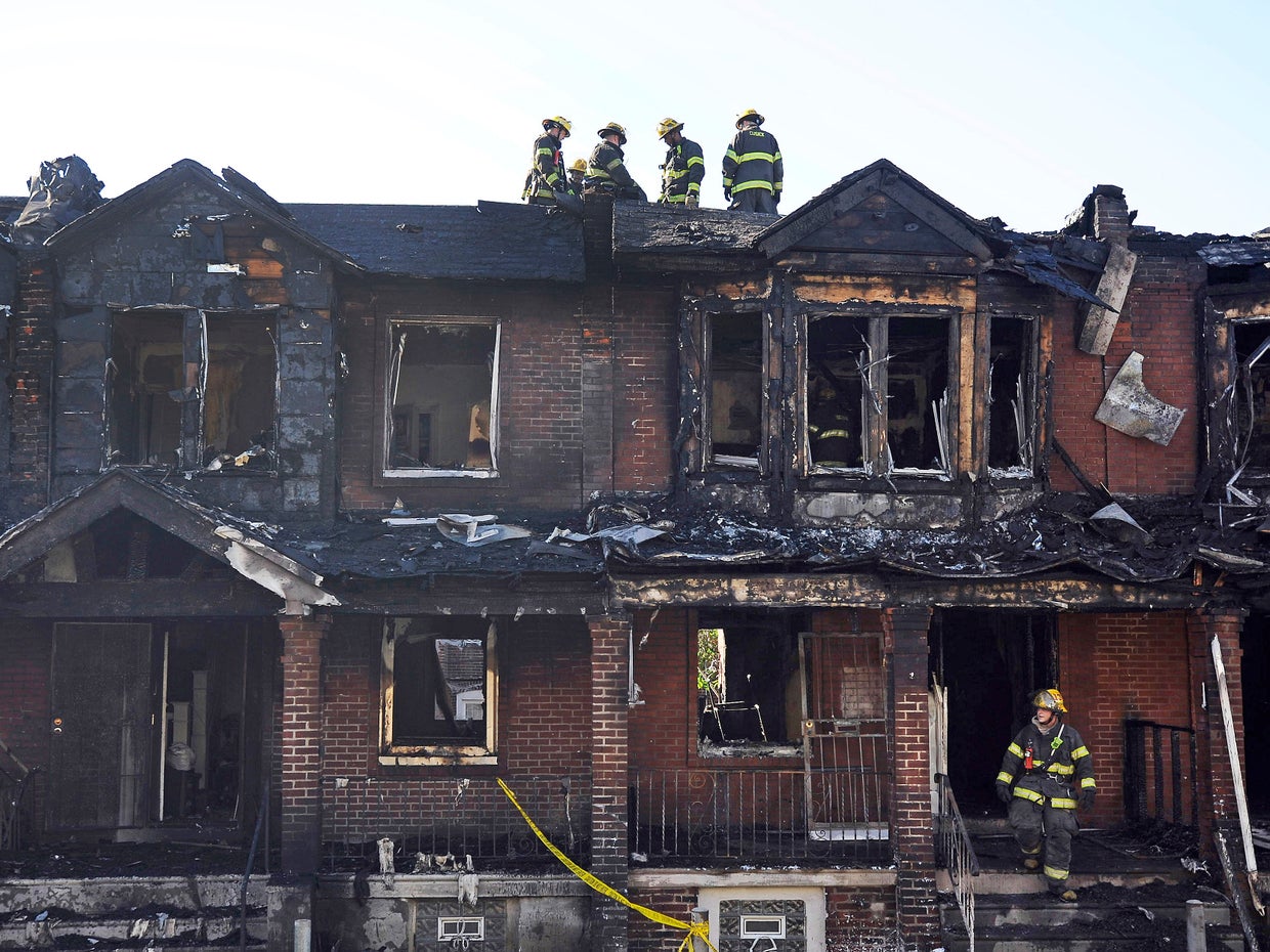 Philadelphia rowhouse fire leaves 4 kids dead - CBS News
