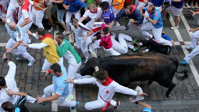 pamplona running of the bulls 