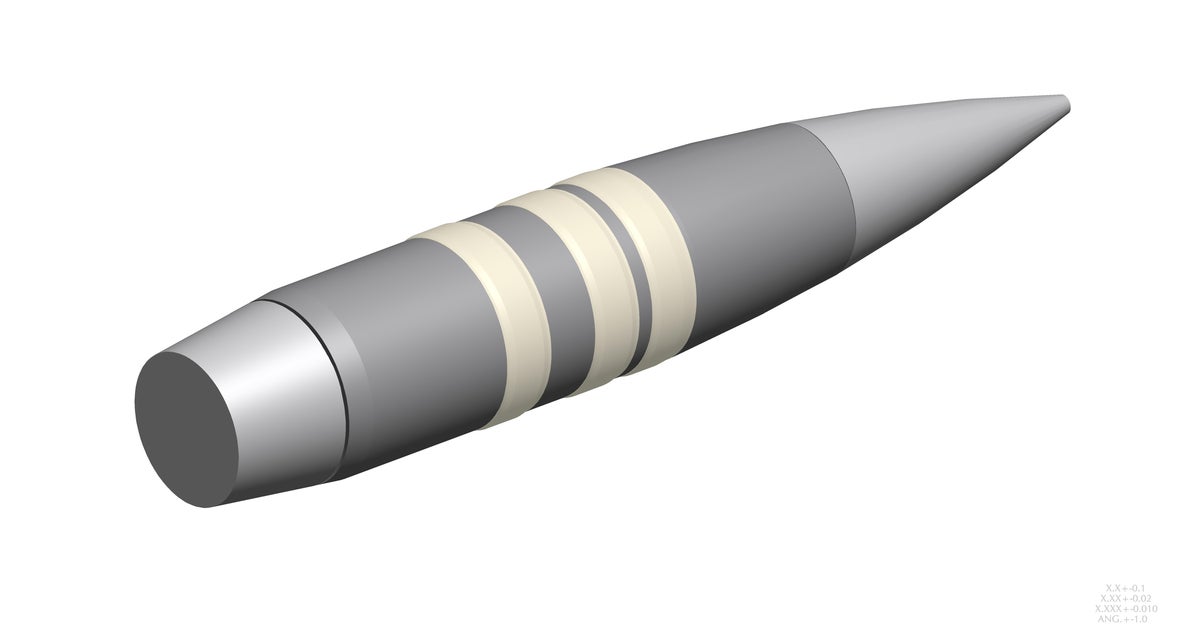 DARPA bullet can change direction mid-flight