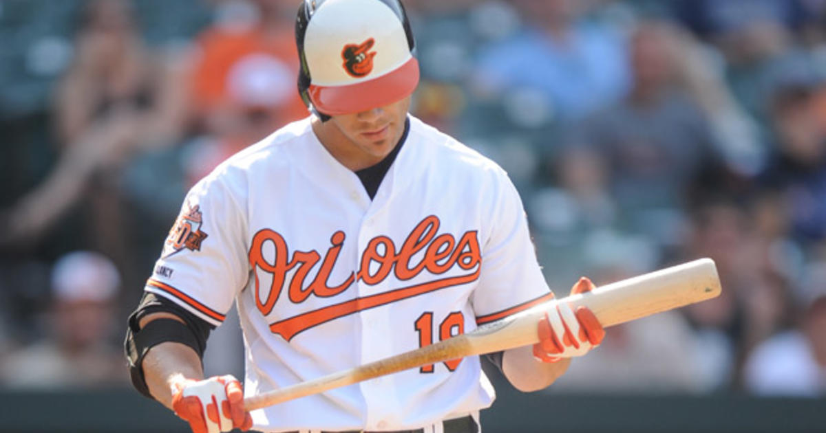 Chris Davis of Baltimore Orioles was suspended 25 games for