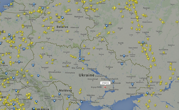 Flights Over Ukraine 830 
