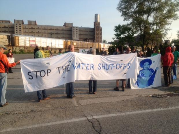 water shutoffs rally 