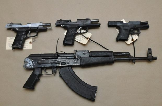 WEAPONS SEIZED 