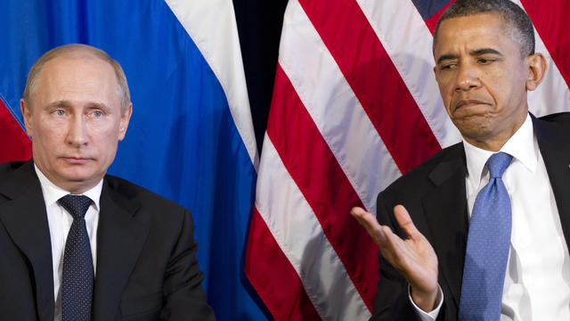 President Obama participates in a bilateral meeting with Russia’s President Vladimir Putin 