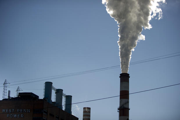 EPA Proposes New Limits On Emissions From Coal-Fired power Plants smokestack smoke stack air pollution 