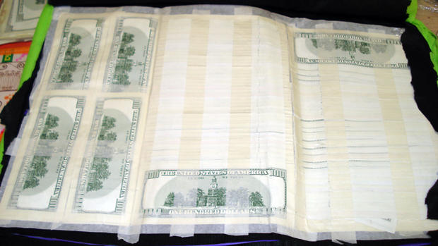 Counterfeit Money Seized at JFK Airport 
