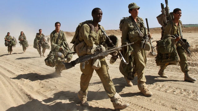 israel troops generic 