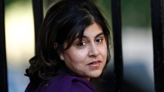 British Senior Minister of State at the Foreign and Commonwealth Office, Sayeeda Warsi 