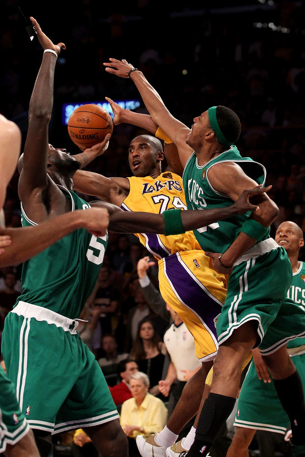 NBA Finals Game 7:  Boston Celtics v Los Angeles Lakers 