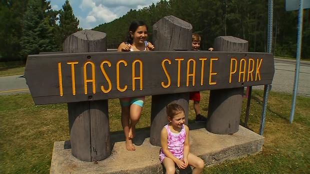 Goin' To The Lake: Park Rapids - Itasca State Park Sign 