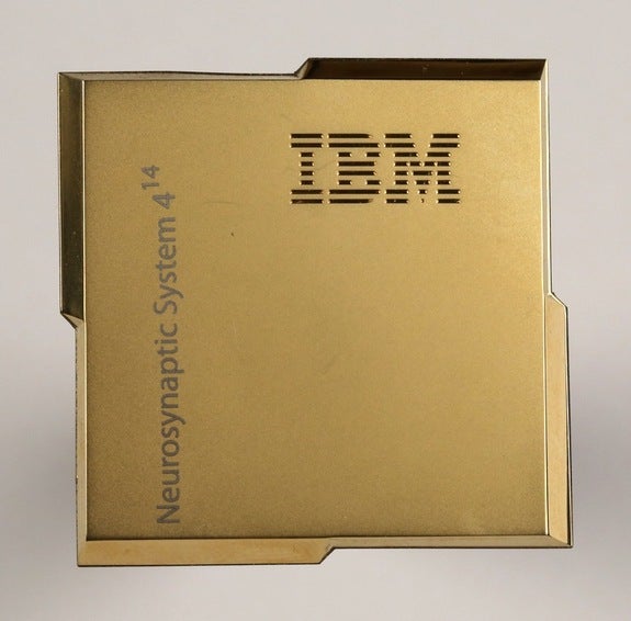 New IBM chip works more like a human brain CBS News
