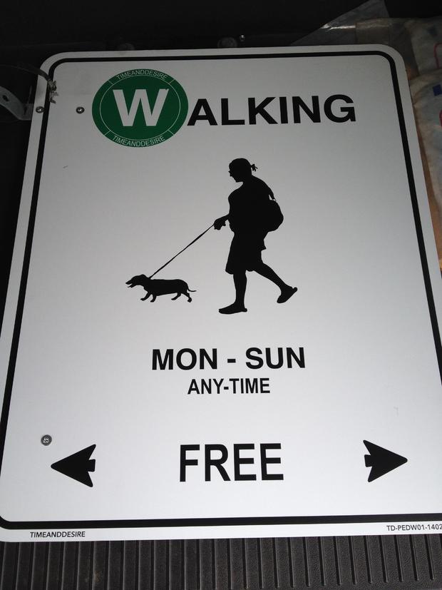 Walking Sign 