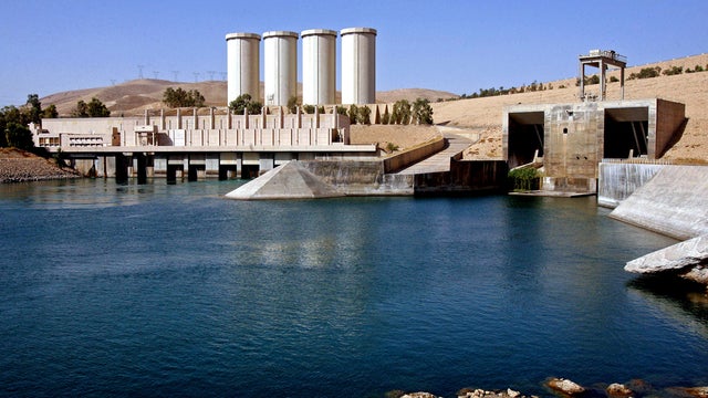 A general view of the dam in Mosul, 225 miles northwest of Baghdad, Iraq, is seen Oct. 31, 2007. 