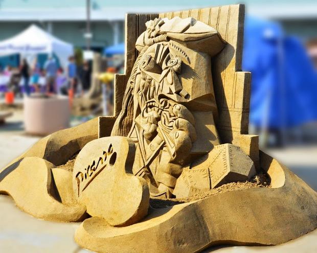 US SAnd Sculpting Challenge Grand Prize-Picasso-Archisand 