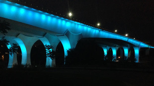 Teal 35W Bridge, Minnesota Ovarian Cancer Alliance 