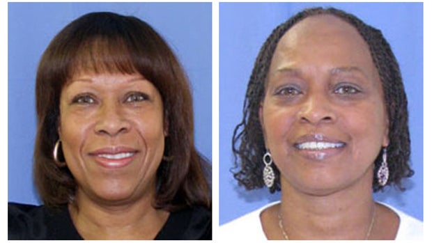 Philadelphia principal Evelyn Cortez, left, and teacher Jennifer Hughes are seen in these undated pictures provided by the Office of the Attorney General of Pennsylvania. 