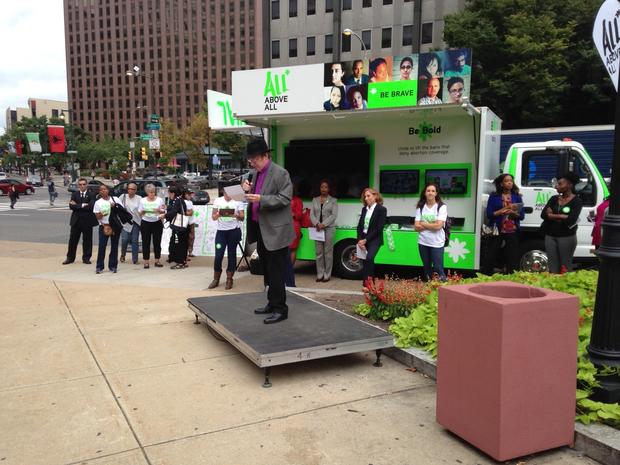 An Abortion Rights Campaign Makes A Stop In Philadelphia 