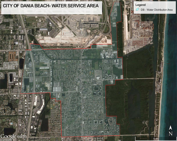 Dania Beach Boil Water Map 