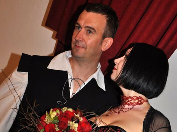 David Haines and his wife, Dragana Haines