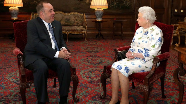 queen elizabeth Alex Salmond 