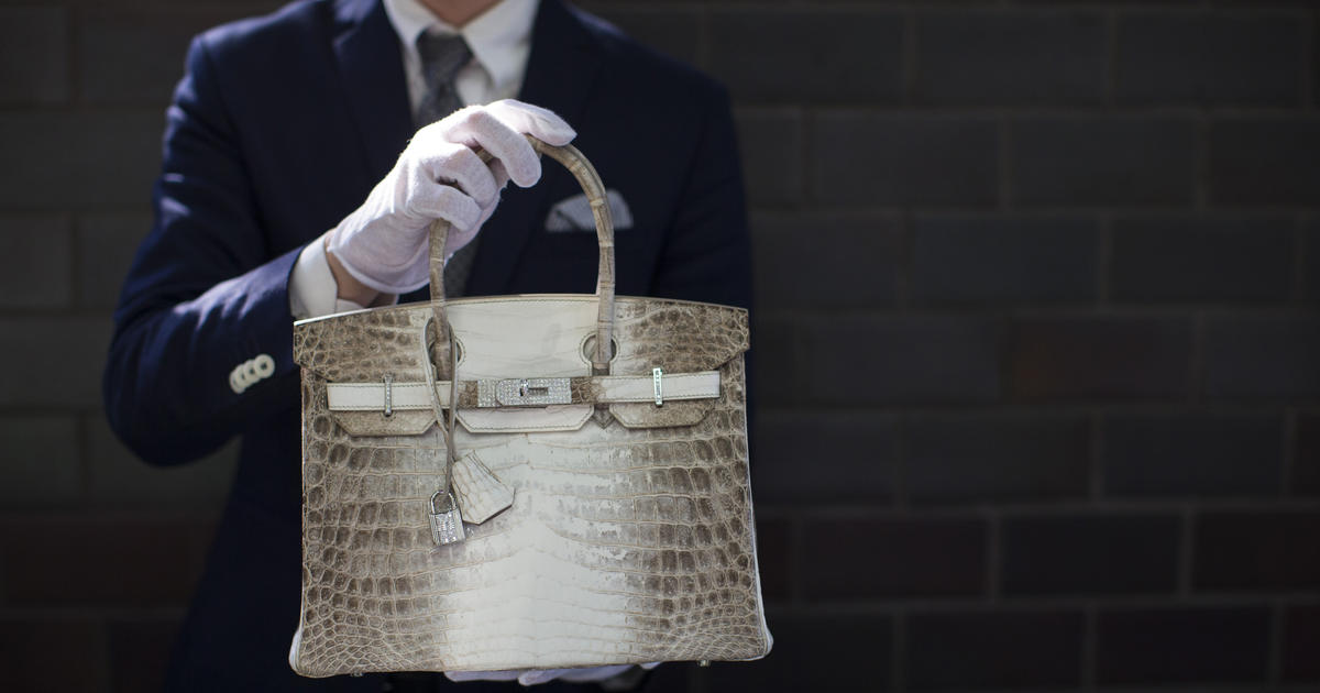 Crocodile Hermès Birkin bag loved by Kim Kardashian sells for