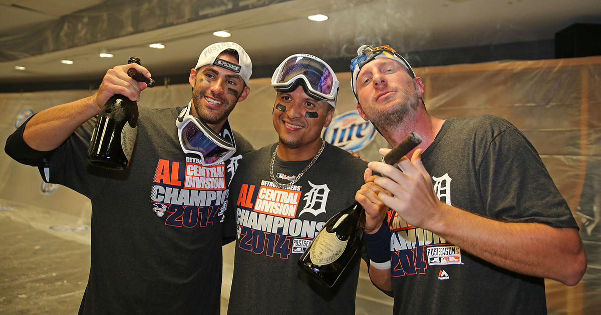 Photo of the Day: Max Scherzer's celebration goggles are