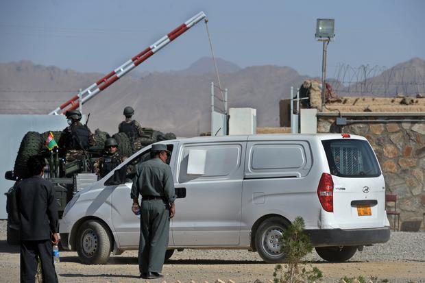 Van carries convicted Afghan rapists to be executed 