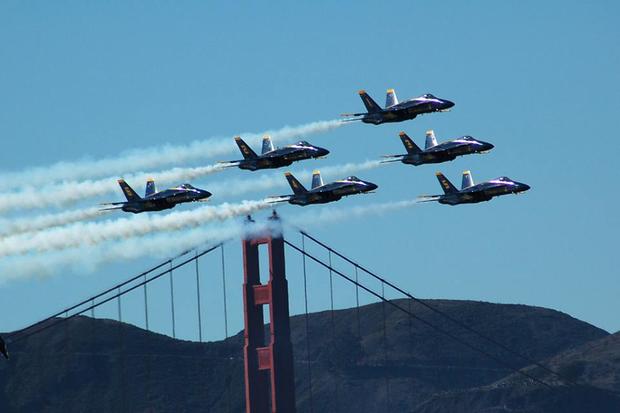 The United States Navy Blue Angels 