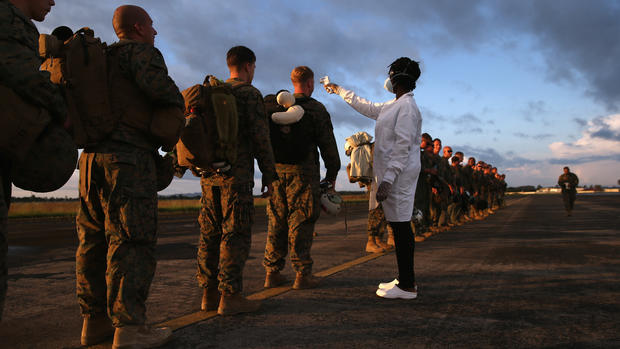 U.S. troops deploy to aid with Ebola 