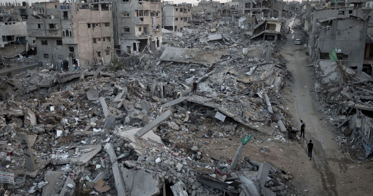 $5.4 billion pledged to help rebuild Gaza Strip - CBS News