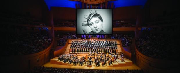 walt disney concert hall Voices of Light/The Passion of Joan of Arc 610 header 