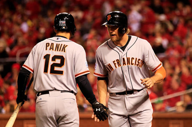NLCS - San Francisco Giants v St Louis Cardinals - Game One 