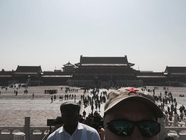 Carmichael Dave at the Forbidden City in China 
