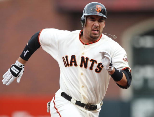 Travis Ishikawa Wearing San Francisco Giants We Own The Pennant National  League Champions T-Shirt, hoodie, sweater, long sleeve and tank top