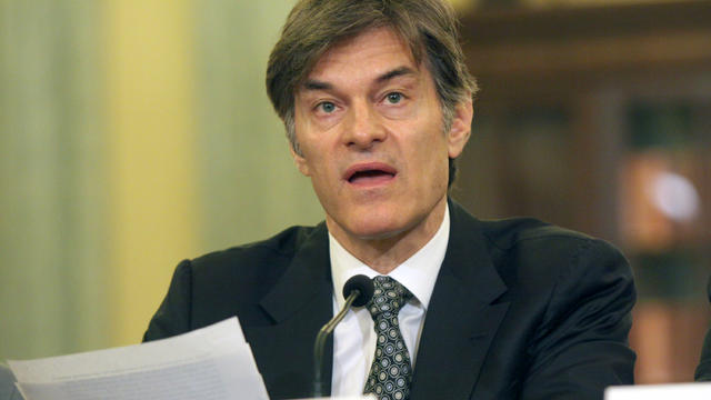 Dr. Oz Senate testimony 