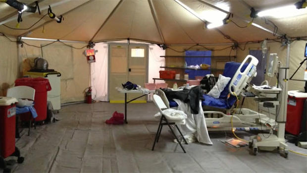 Kaci Hickox Quarantine Tent 