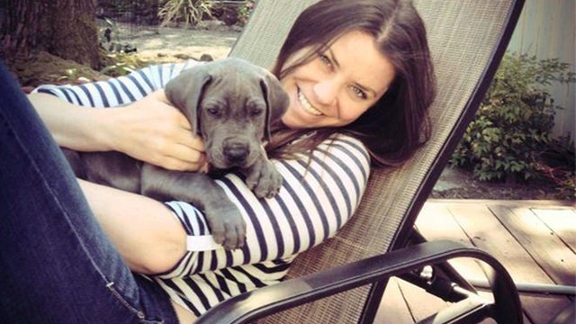 Undated photo provided by her family shows Brittany Maynard 